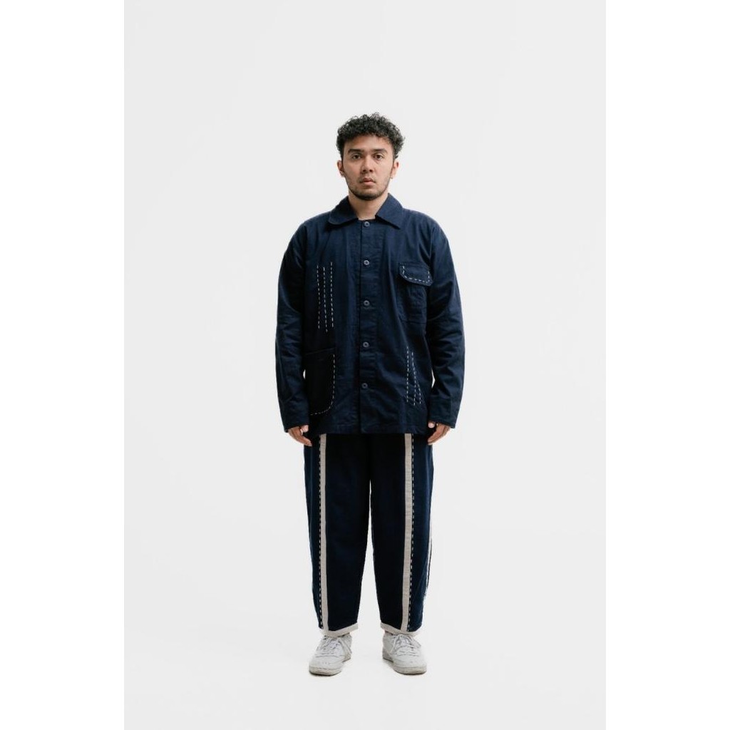 Sale Dama Kara Jalin Jacket Sashiko