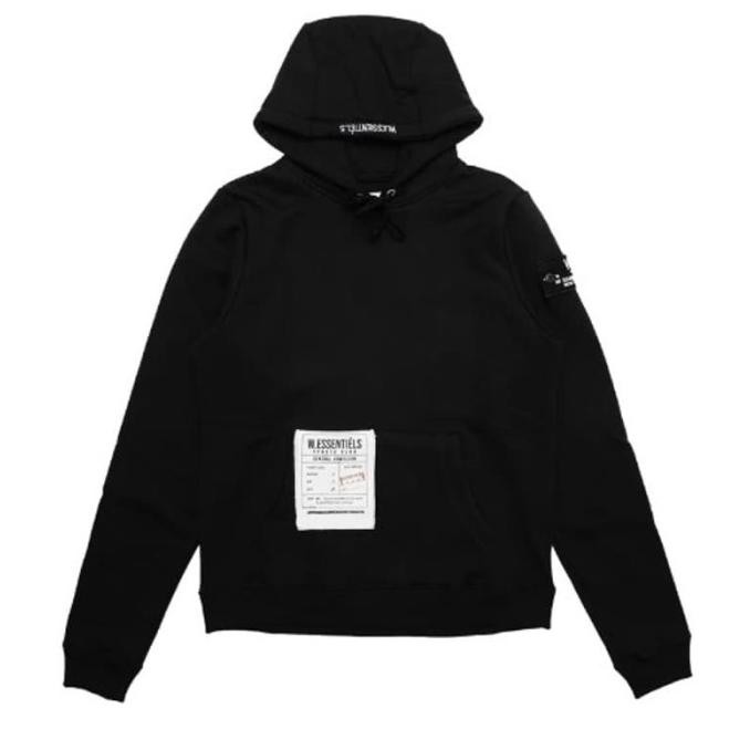 Sale W.Essentiels Hoodie Stade Geoffroy 1931 Noir Black Hoodie Essentiels