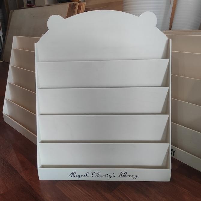 

Bear Head Bookshelf-Rak Buku 5 Susun Montessori