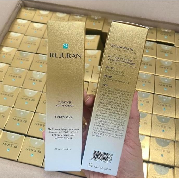 BEST SELLER [READY STOCK] REJURAN TURNOVER AMPOULE DUAL EFFECT 30ML & REJURAN TURN OVER ACTIVE CREAM