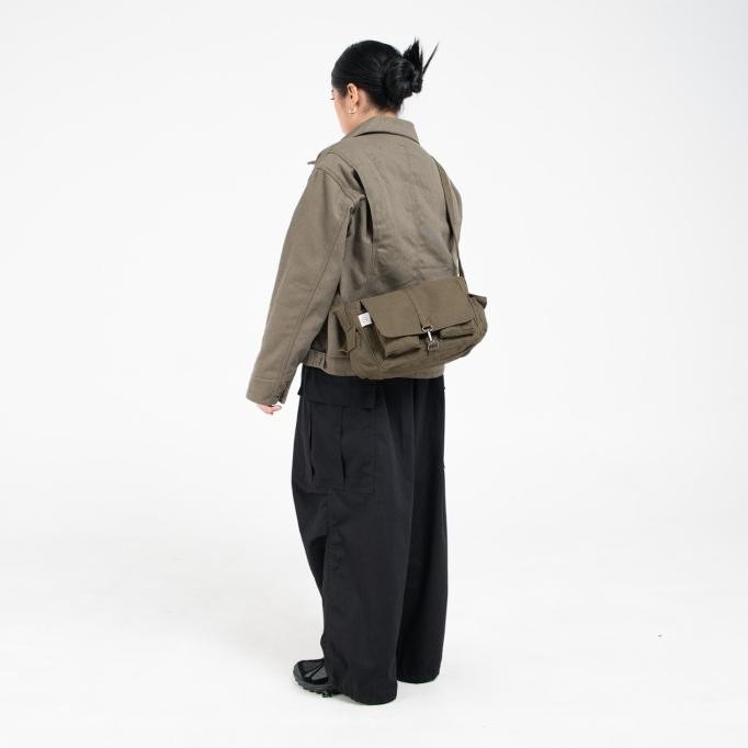 Murah Megan Military Bag - Y2K Bag / Messenger Canvas Bag