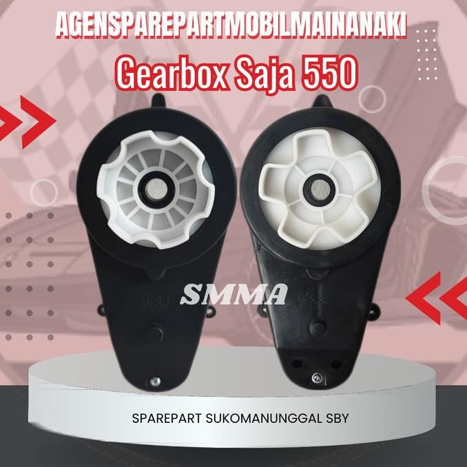 Sale Gearbox Besar 550 Tanpa Dinamo Pliko/Gear/ Mobil Motor Mainan Aki