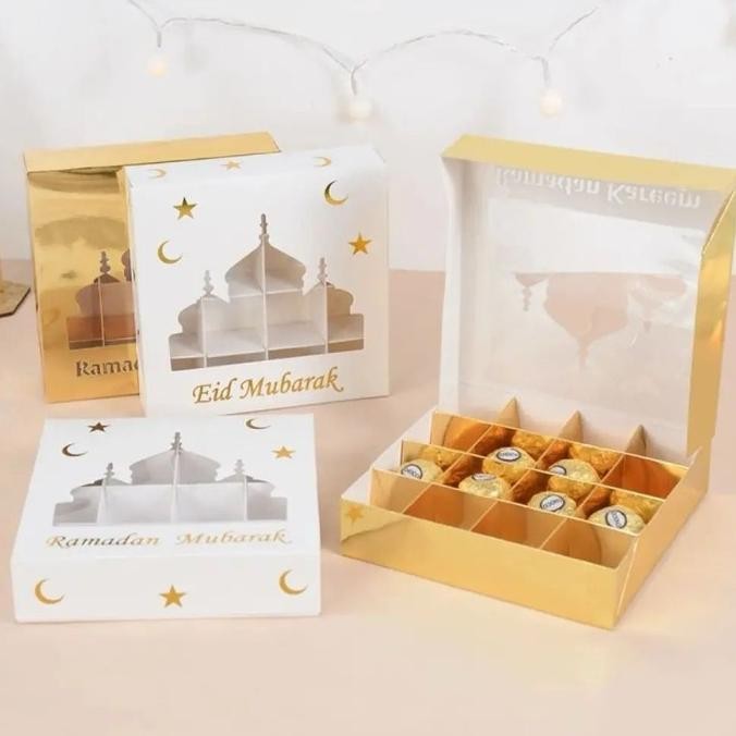 

!!!!!!] Eid chocolate box 1pc dus kotak coklat kue kering lebaran idul fitri