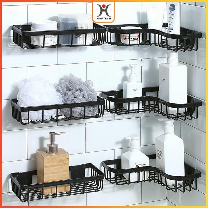 RAK KAMAR MANDI TEMPEL DINDING RAK SABUN KAMAR MANDI PVC GANTUNG TANPA