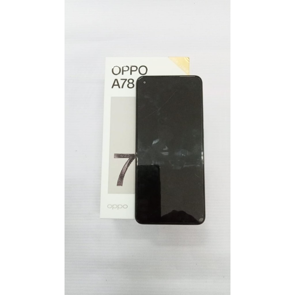 SECOND EX DEMO OPPO A78 4G FULL SET