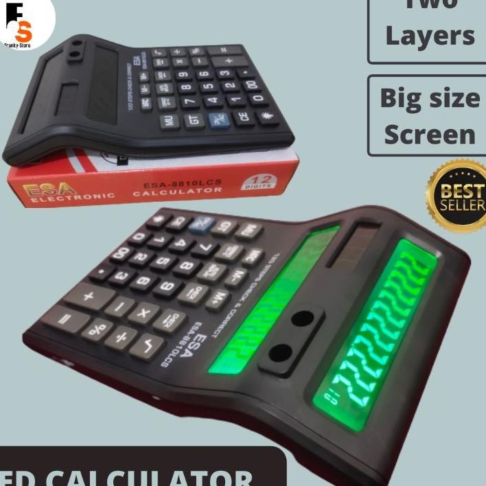 

Alulator Dagang Dan Antor 12 Dit Dua 2 Layar Led Dan Non Led Uuran Bear Bagu