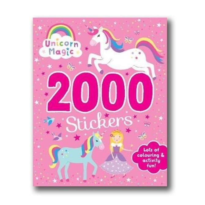

HOT SALE 2000 Stickers Unicorn Magic Sticker Time - 9780655205555