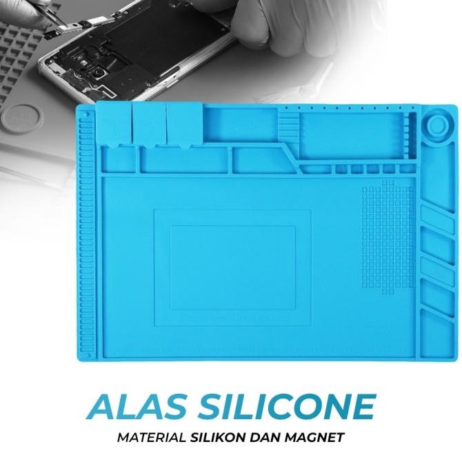 

Terlaris ESD Alas Kerja Soldering Silikon Mat Pad Heat Resistant Service Repair SALE