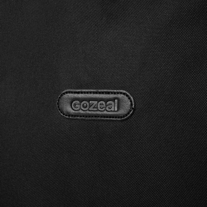 Gozeal | Backpack | Fused | Tas Ransel Pria Wanita Unisex | Tas Laptop |  Canvas | Polos Hitam