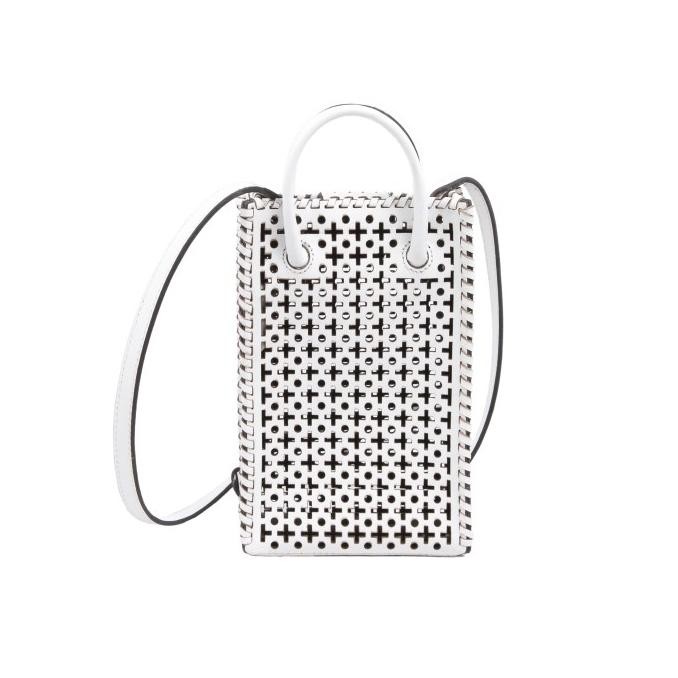 Grosir Ella & Glo Iris White Phone Bag - Tas Selempang Wanita