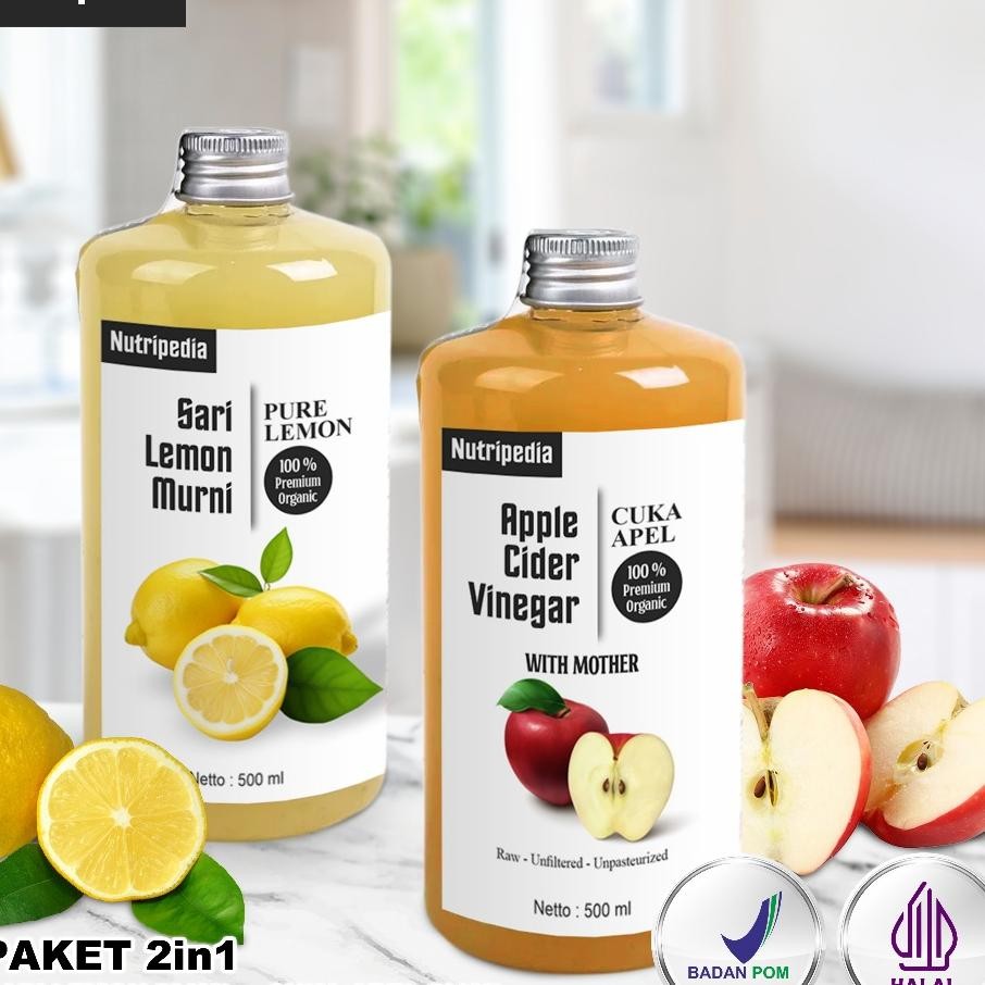 

Nutripedia Paet Ehat Deto Ari Lemon Ml Dan Cua Apel Ml