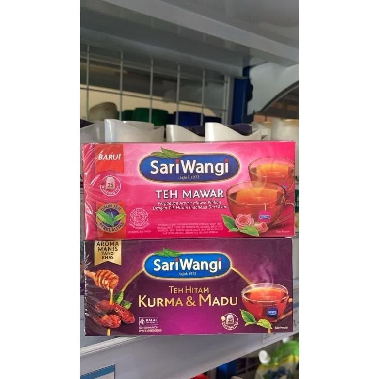 

Sariwangi Teh Kurma&Madu Sariwangi Teh Mawar 1.85gram