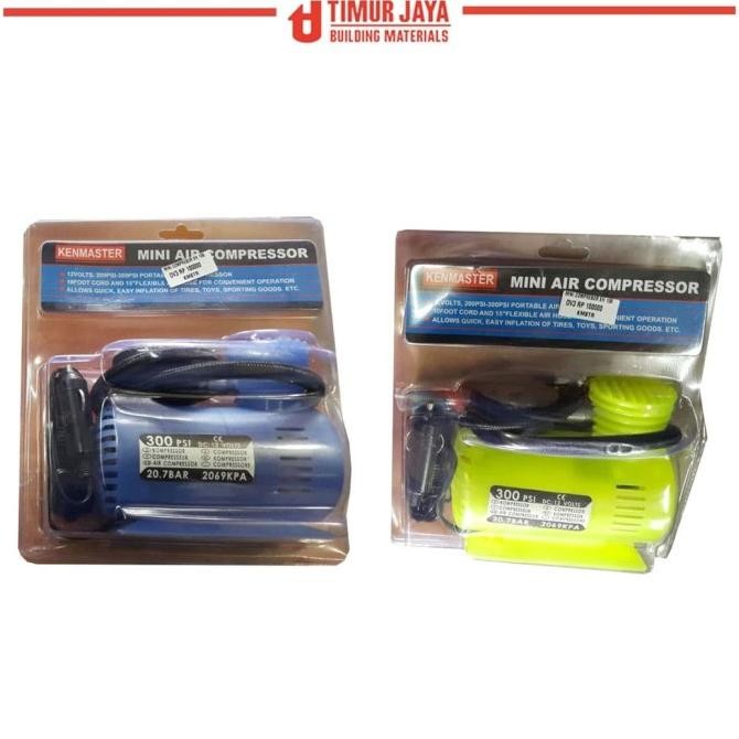 Mini Air Compressor / Pompa Angin Mobil / Kompresor Mini Kenmaster Original Dan Terpercaya