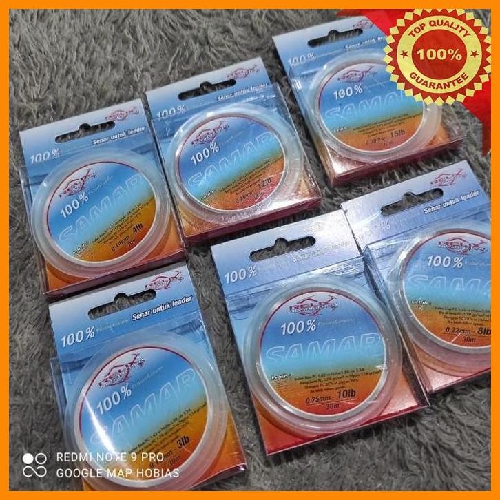 (HKF) SENAR RELIX SAMAR LEADER FLUOROCARBON 30M 0.12. 0.14. 0.16. 0.18. 0.20