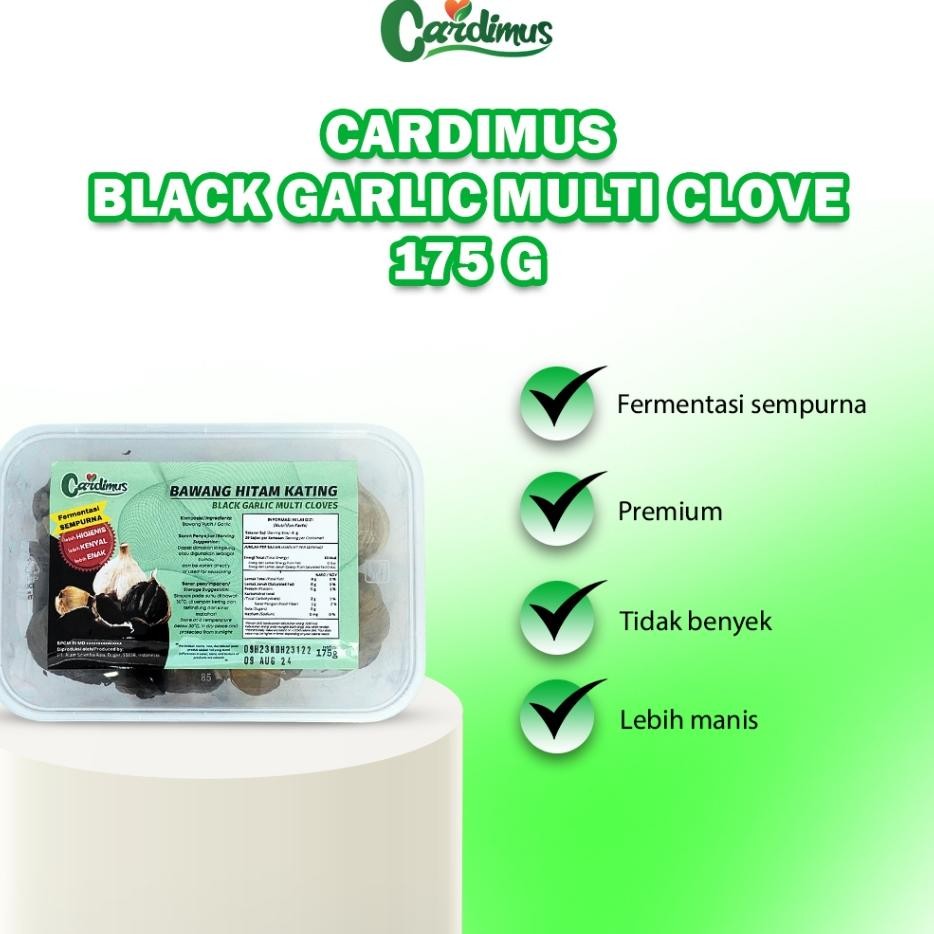 

Cardimu Bla Garlicbawang Hitam Ating Bo 175Gr