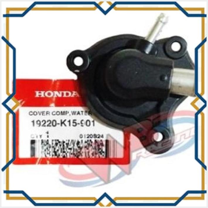 [WBR] COVER / TUTUP WATER PUMP HONDA CB 150 K15 OLD TAHUN 2012 - 2015 ORIGINAL 19220-K15-901