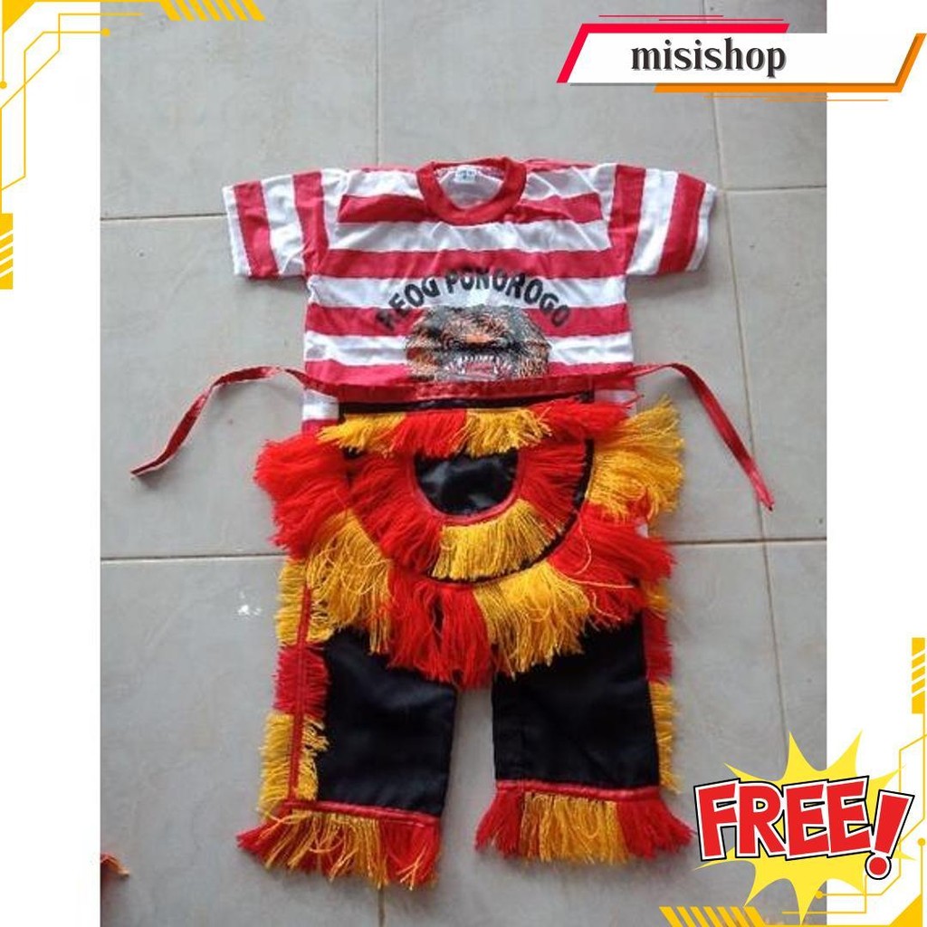 Pake Barongan Anak Dan Baju . Baju Barongan Anak Murah. Barongan Anak. Barongan Murah. Baju Reog. Ba