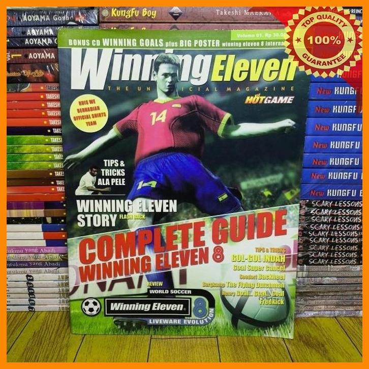 (MAZ) MAJALAH HOTGAME COMPLETE GUIDE WINNING ELEVEN 8
