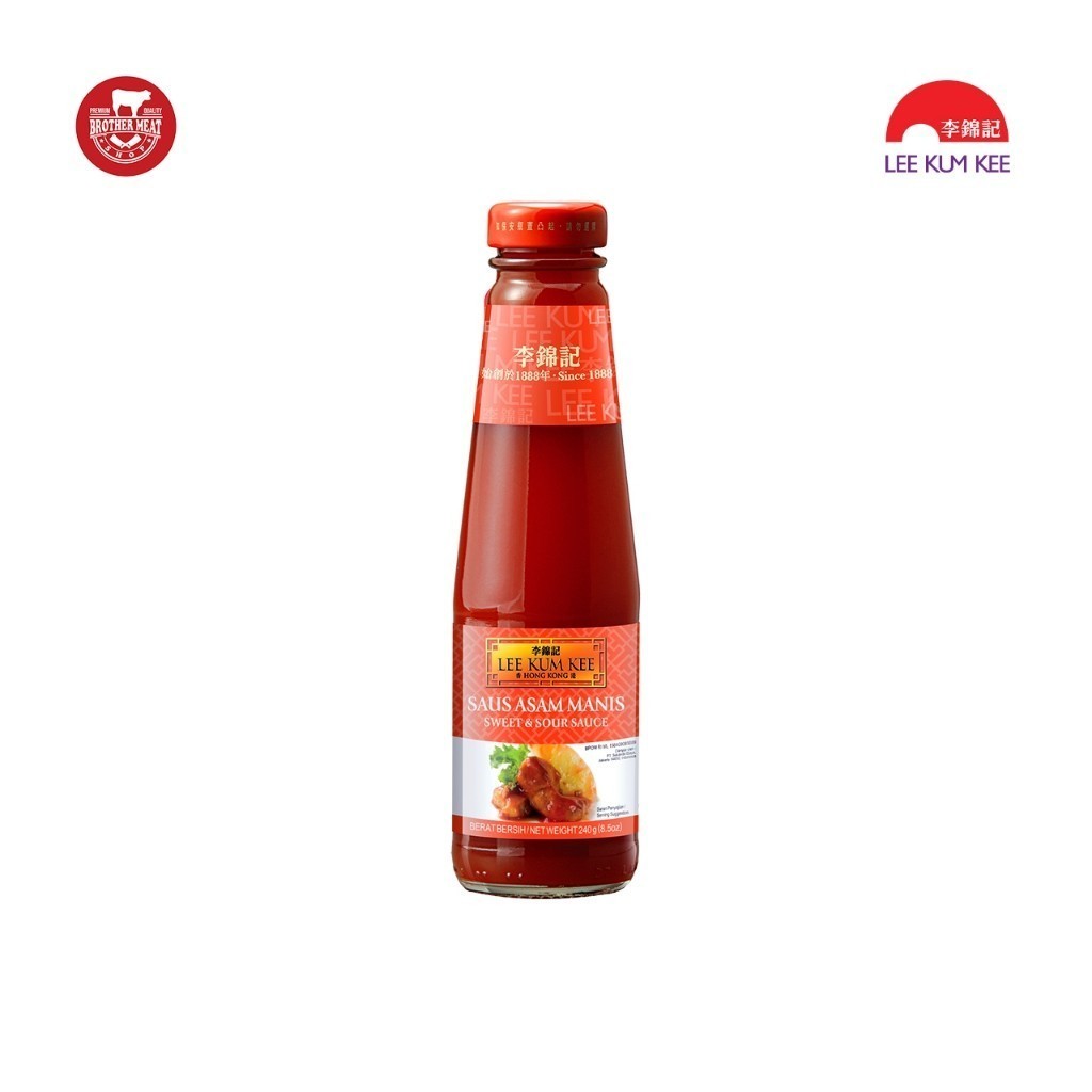 

Lee Kum Kee Sweet & Sour Sauce 240gr, Saus Asam Manis - Brothermeatshop