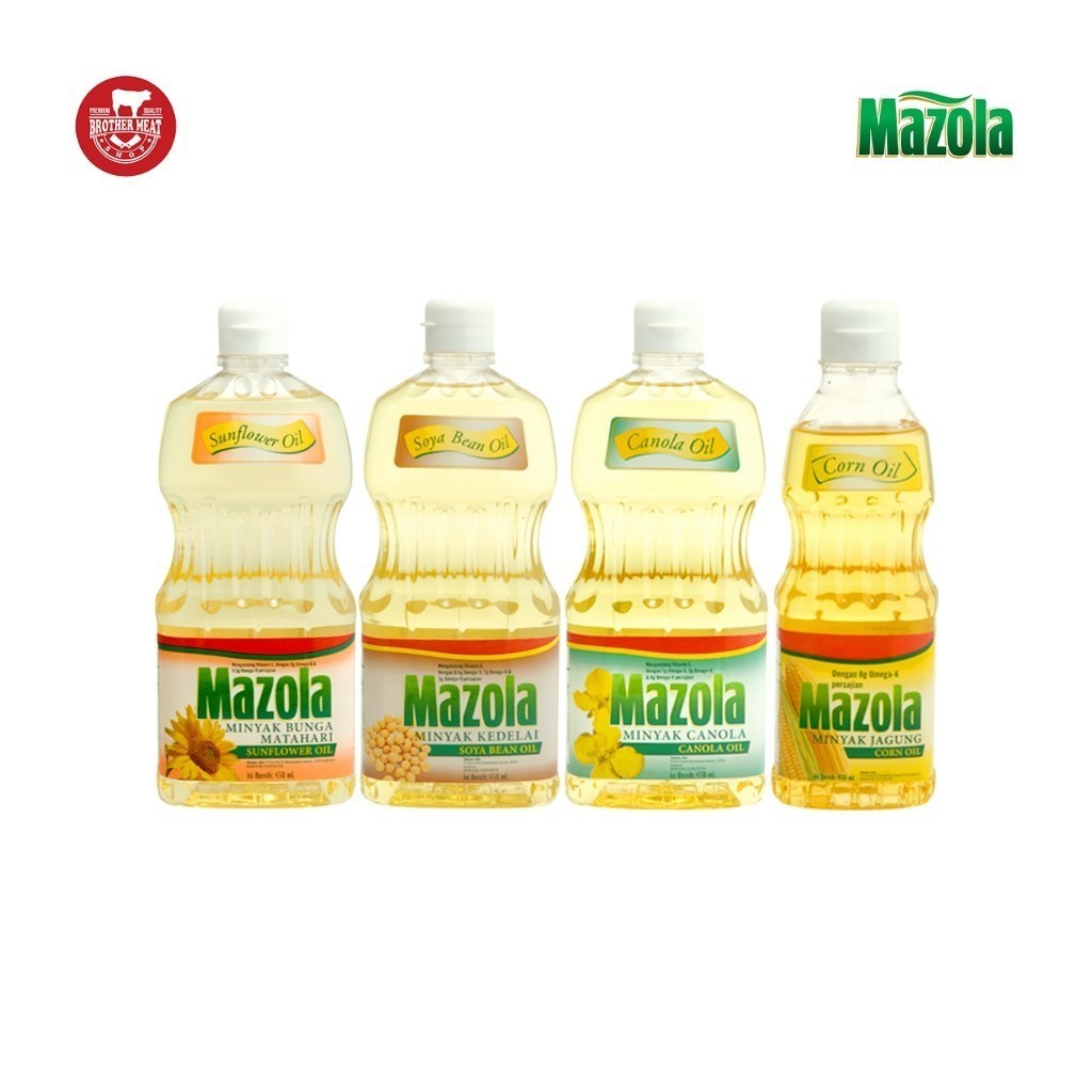 

RB Mazola Corn Oil 450ml, Minyak Jagung - Brothermeatshop