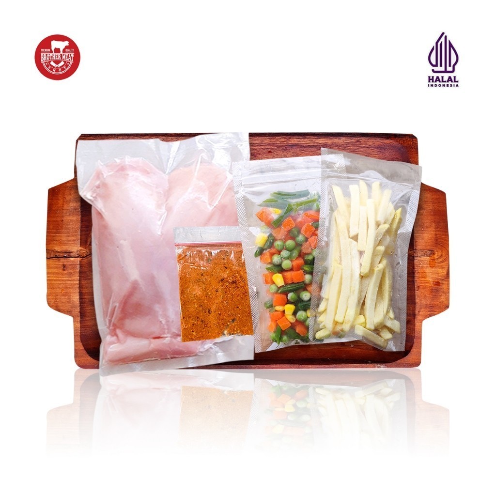 

DA Paket Komplit Chicken Steak / Ayam Steak - Brothermeatshop