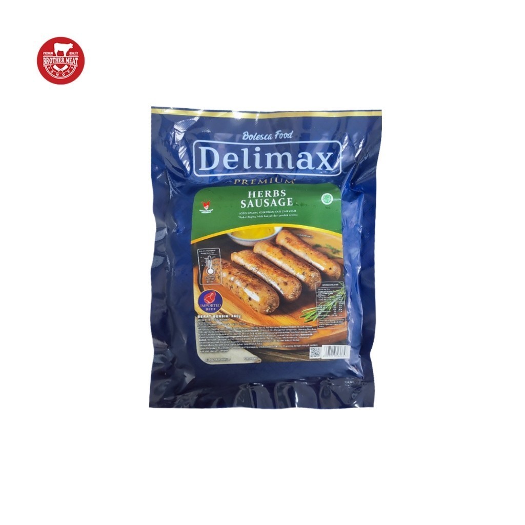 

Delimax Premium Herb Sausage 360gr - Brothermeatshop