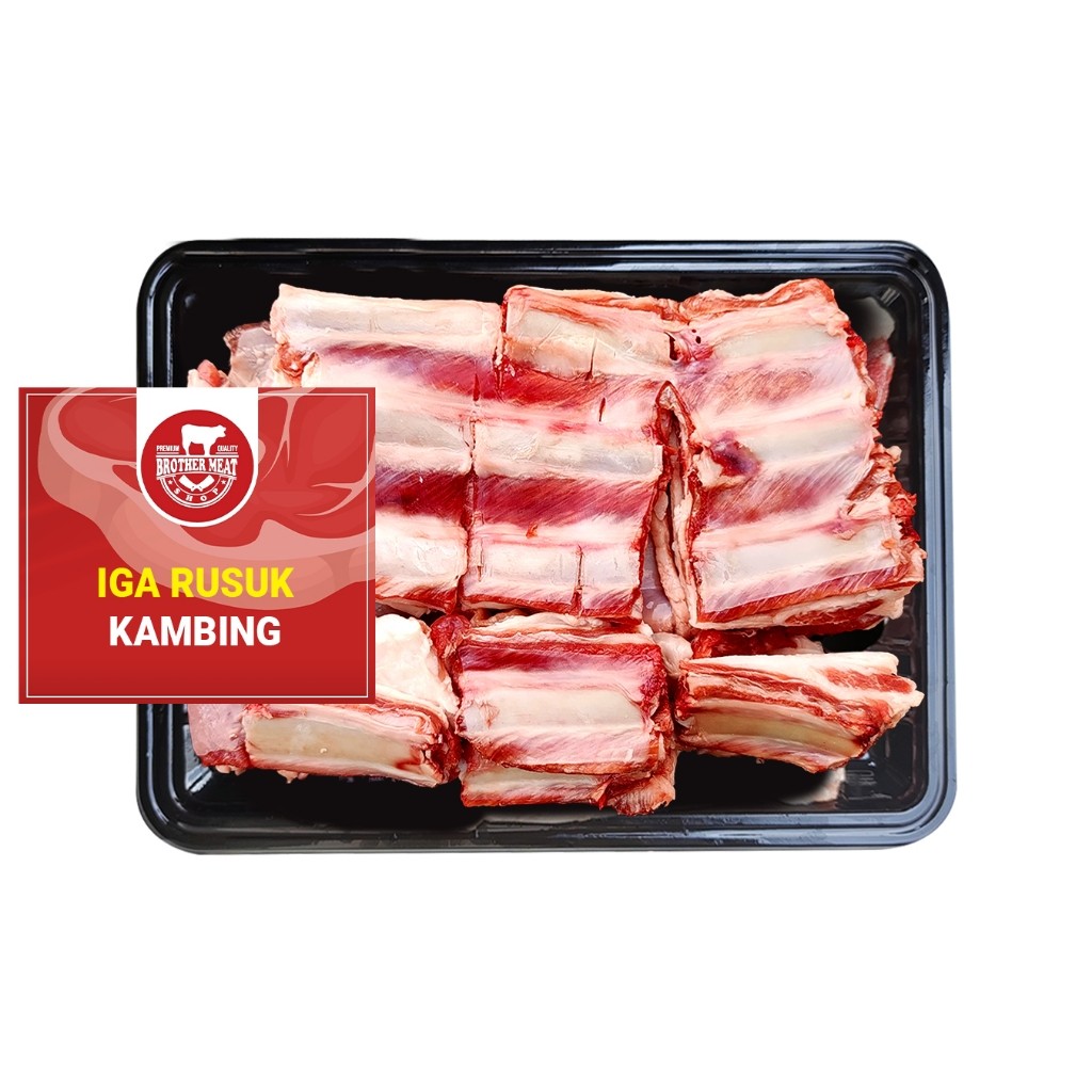 

Iga / Rusuk Kambing 1 kg - Brothermeatshop