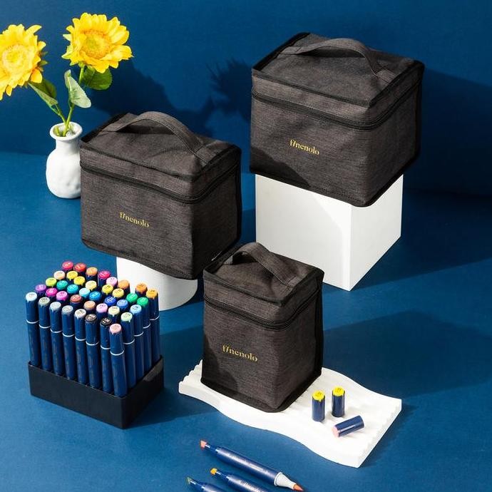 

Deli Finenolo Spidol Sketsa / Sketch Marker Dual Tip 30 80 Warna Ec184 Alat Cairan Kanvas Lukisan
