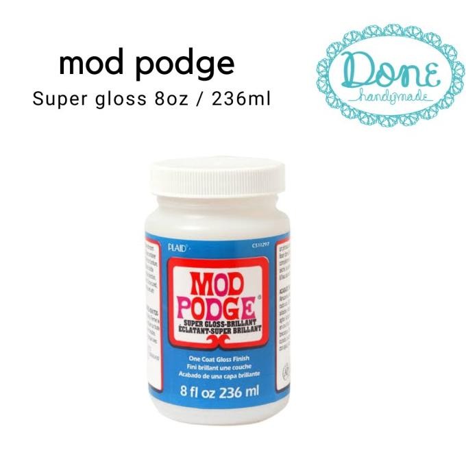 

Sale Mod Podge Super Gloss Brillant Scrapbooking Sealer Decoupage Varnish 8