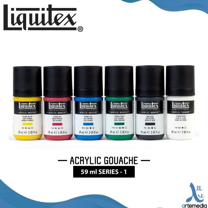

Sale Cat Akrilik Liquitex Acrylic Gouache 59Ml Series 1 Color Paint - 01/02