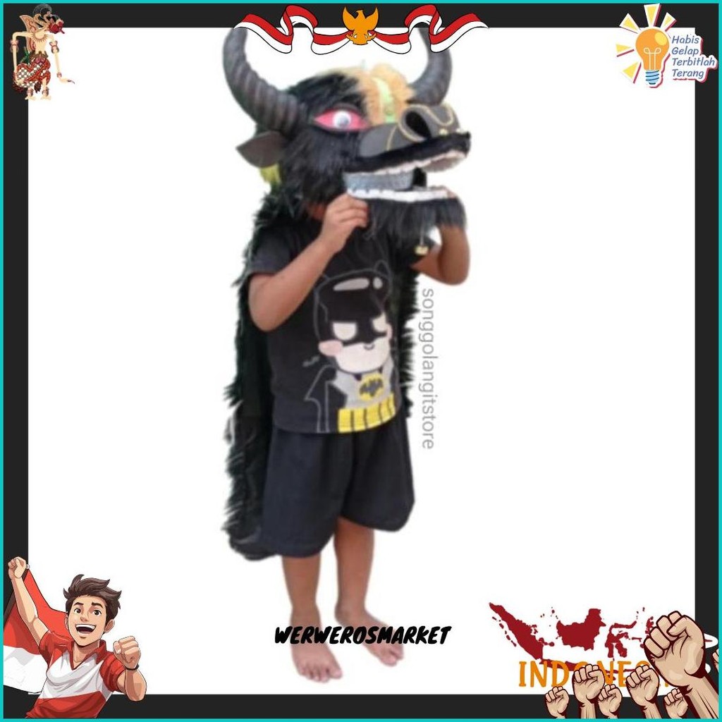 Bantengan Keboan Mberot Anak Spon Termurah Banget