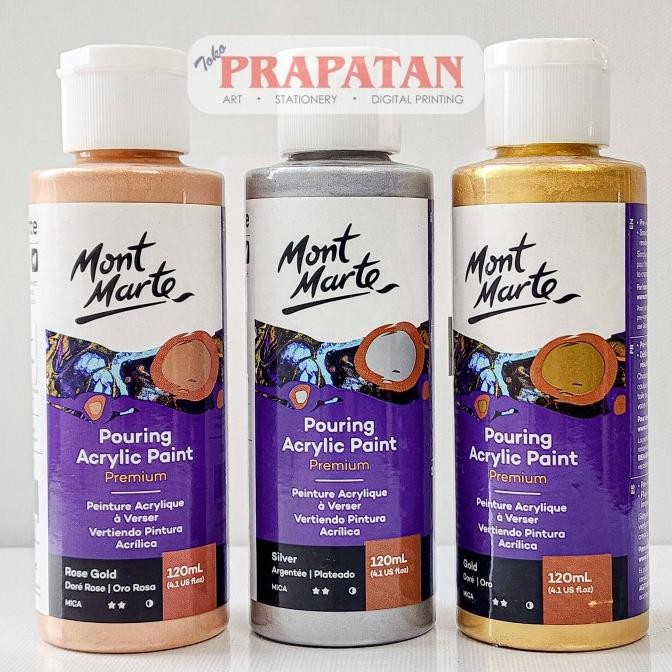 

Sale Cat Akrilik Mont Marte Pouring 120Ml Metallic | Pouring Acrylic