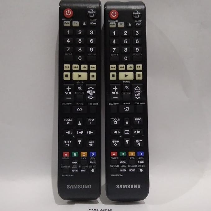 Terlaris REMOTE REMOT TV / DVD HOME TEATHER SAMSUNG AH59-02418A ORIGINAL ASLI SALE
