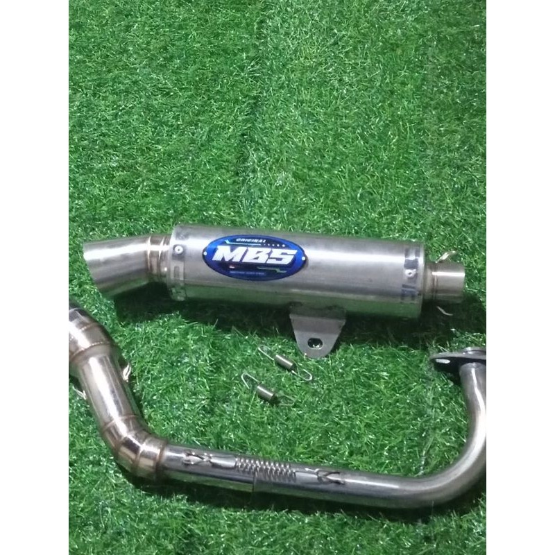 KNALPOT RACING MBS CHATTAN BUAT MOTOR BEAT MIO J MIO SEPORTI INLET 38MM