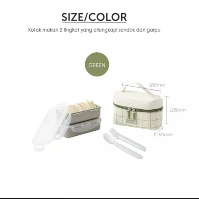 lock n lock lunch box set bag