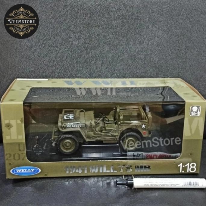 Die Cast 1:18 Jeep Willys MB '1941 [welly]