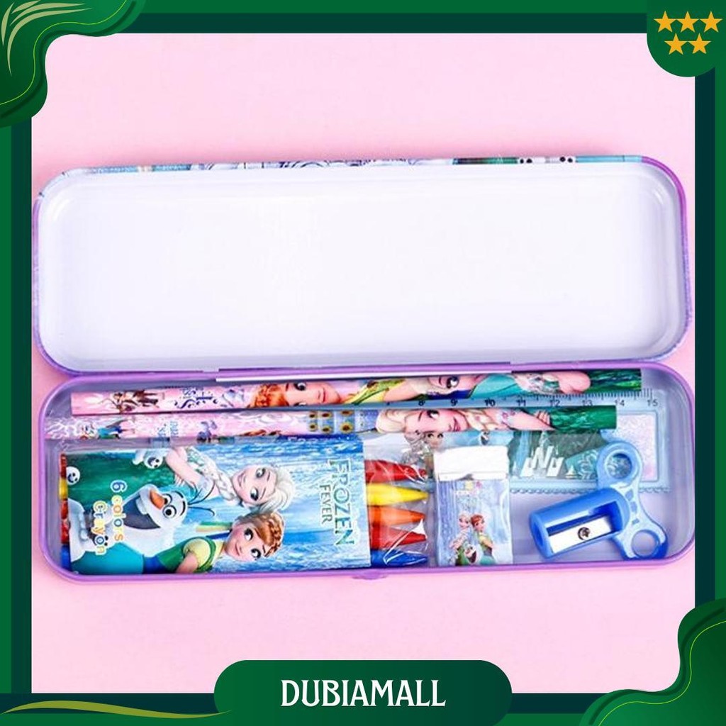 

Gratis Ongkir - S5982 Paket Peralatan Tulis Sekolah 8 In 1 / Set Alat Tulis Anak Motif Kartun Cod