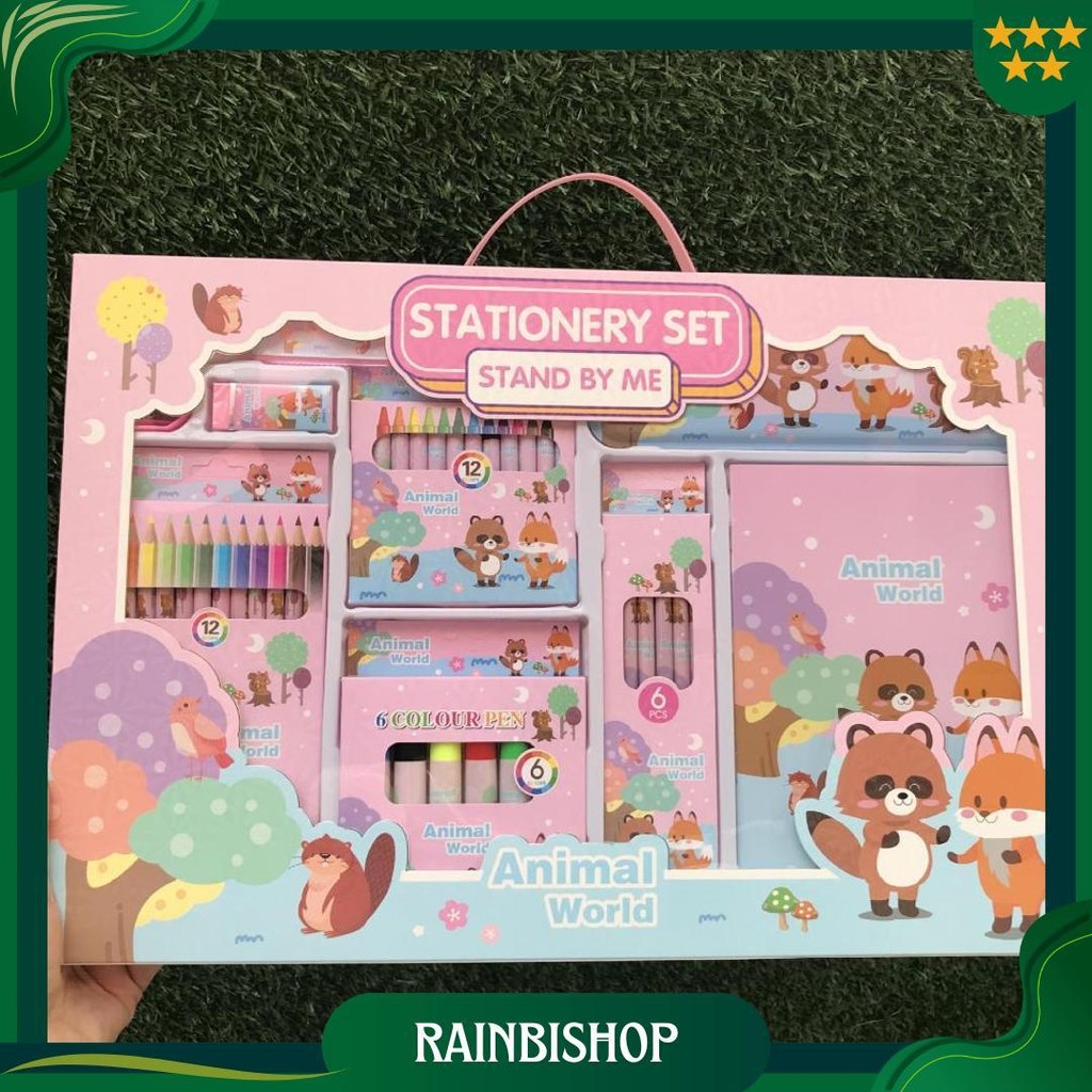 

Stationary Set Big Peralatan Sekolah Anak Alat Tulis Set Perlengkapan Sekolah Anak Kado Ulang Tahun Anak Promo 4.4
