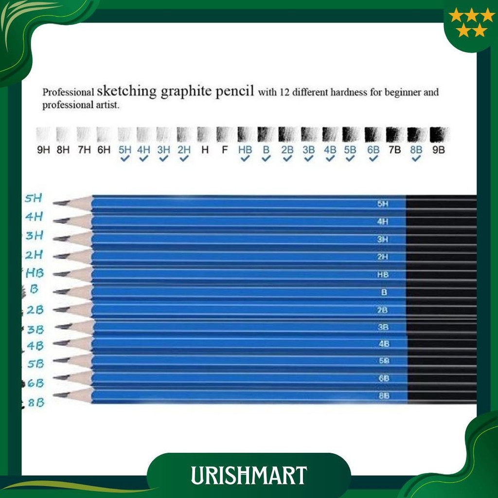 

Sketch Pencil Pisau Penghapus Dan Pensil Art Drawing Kit Gambar Untuk Keperluan Sekolah Pencil Drawing Set Sale