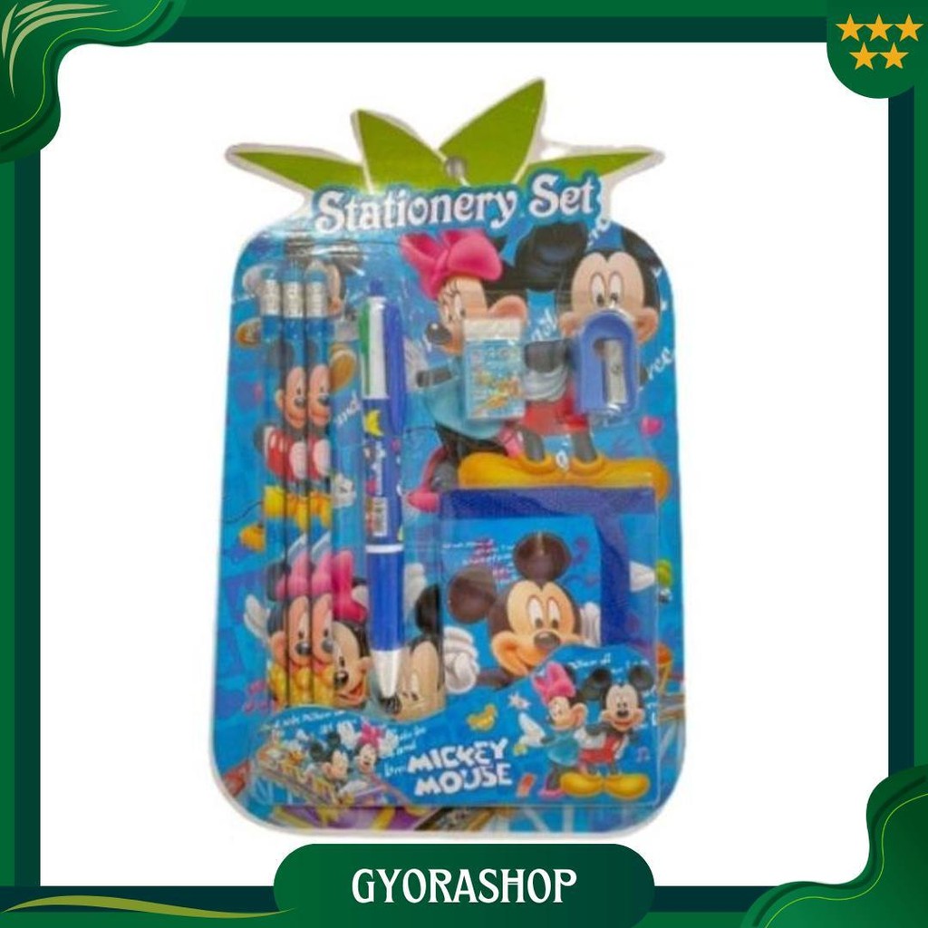 

Paket Alat Tulis Anak 7In1 Stationery Set Alat Tulis Sekolah - 9566 Promo 4.4
