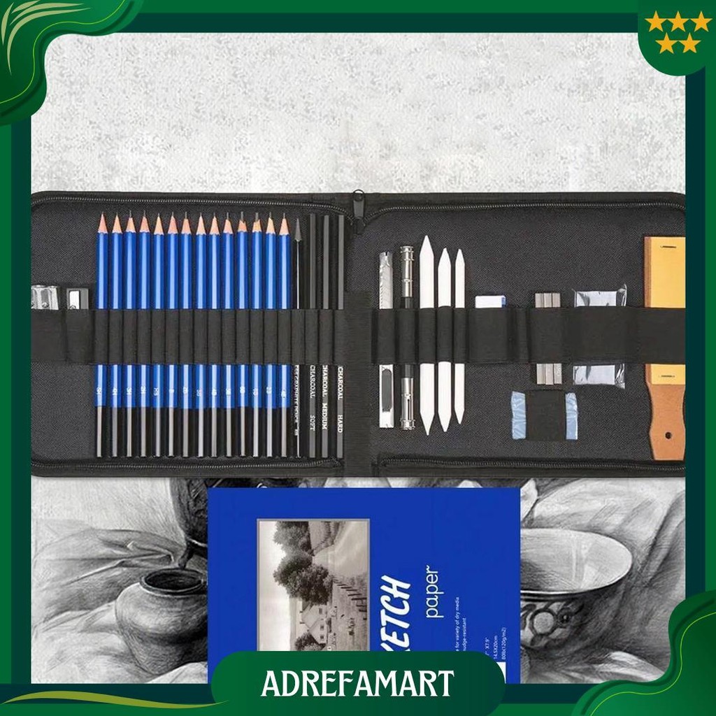 

Charmant Set Penghapus Pensil Sketsa Dan Set Pensil Gambar Sekolah/33 Buah/35 Buah Sale
