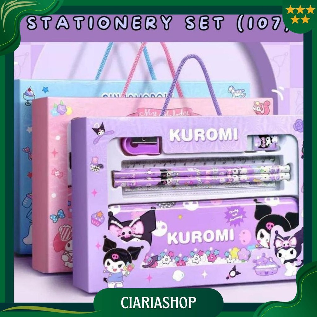 

Alat Tulis Anak Set Stationery Untuk Hadiah Anak Sekolah Motif Kareter Lucu / Alat Tulis Set Karakter Kado Notes Kotak Pensil Rautan Penggaris Penghapus Gratis Ongkir