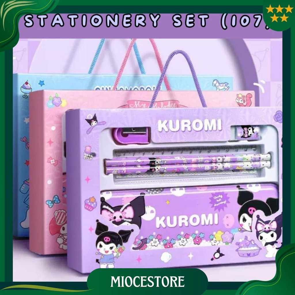 

[Atk] Stationery Set Paket Alat Tulis Anak Karakter Kartun Lucu Promo