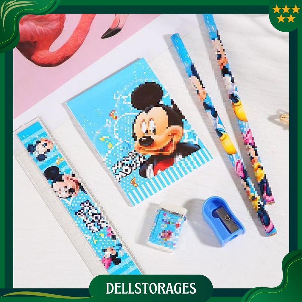 

Fps_Alat Tulis Set 6In1 Stationery Set Lucu Karakter Set Perlengkapan Alat Tulis Sekolah Anak-Anak Tk Murah Promo Puncak