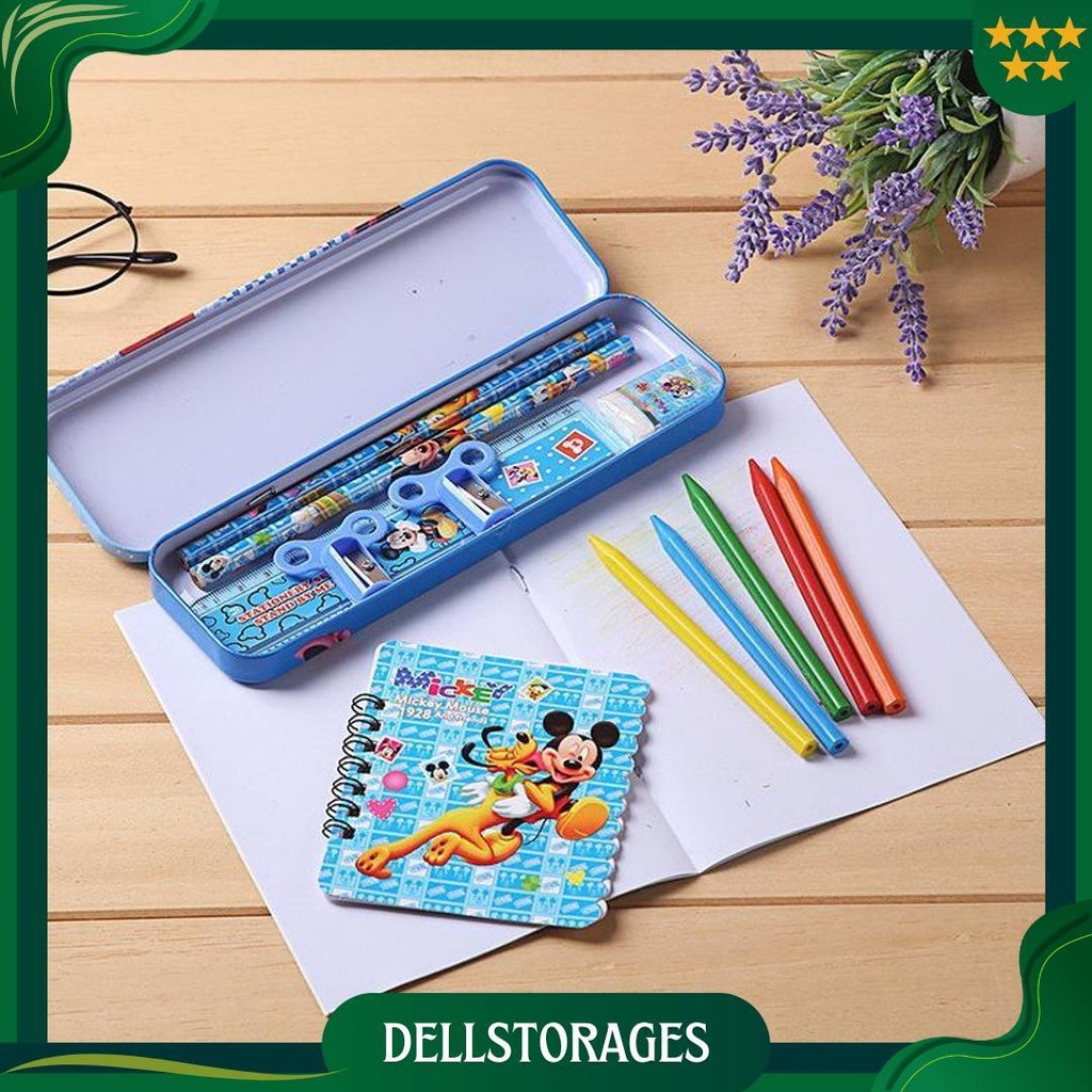 

Peralatan Tulis Anak Sekolah 14 In 1 Set Alat Tulis Anak Motif Kartun Promo Puncak