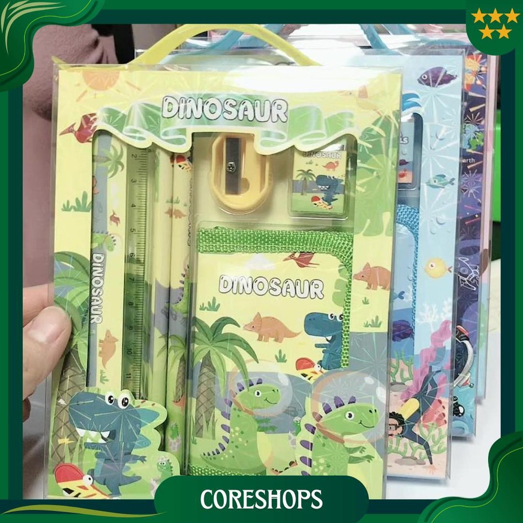 

2011 Stationary Set Kotak Pensil Anak Set Stationery Alat Tulis Kotak Pensil Karakter Promo 4.4