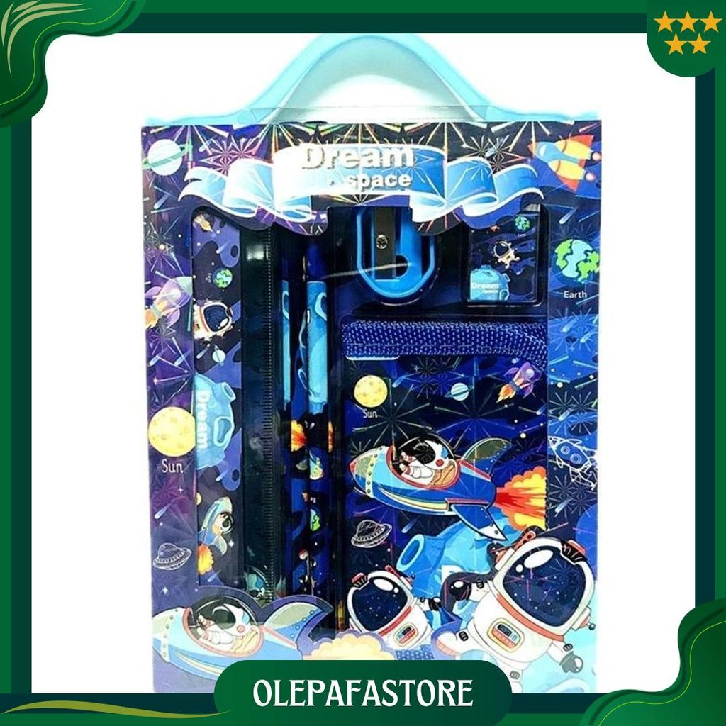 

2011 Stationary Set Kotak Pensil Anak Alat Tulis Gambar Karakter Lucu Lengkap Cod