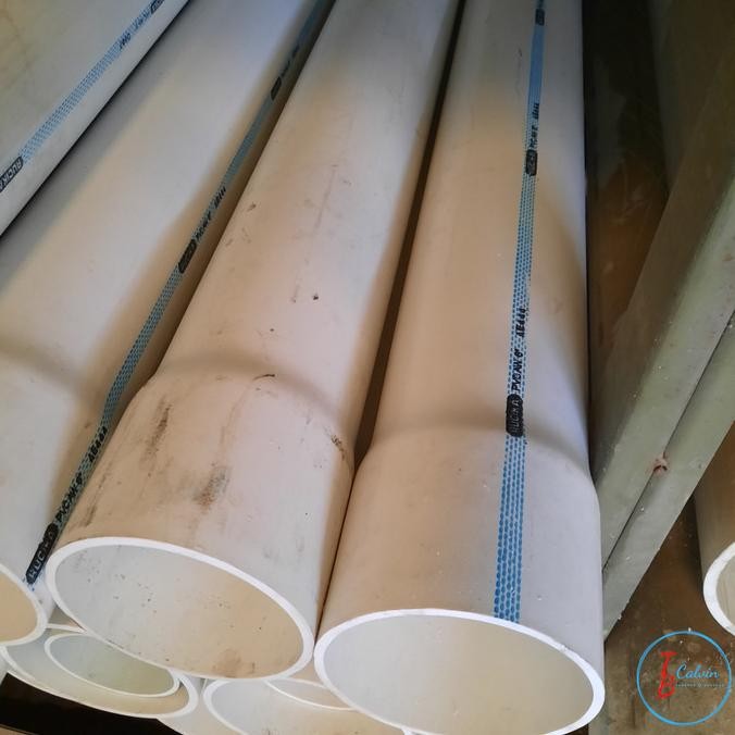 Pipa PVC 6 inch RUCIKA WAVIN (AW) per batang