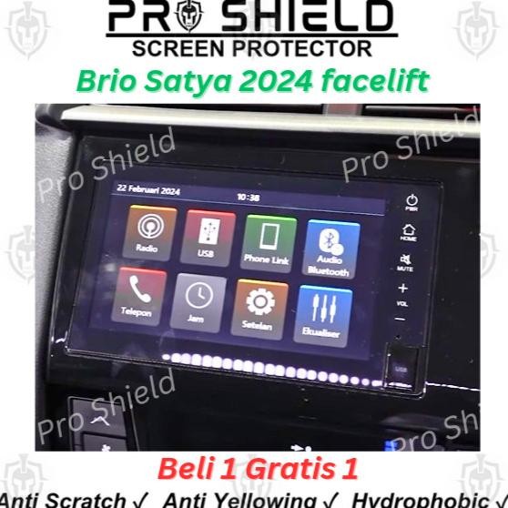 Promo Anti gores head unit brio satya 2024 facelift COD