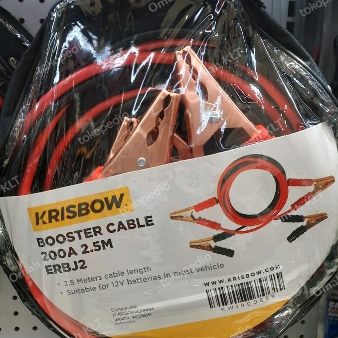 HOT PROMO krisbow kabel jumper aki booster jumper accu